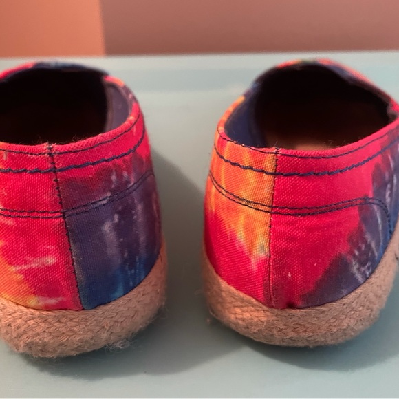 Mia Amore Multi color tye dyed Espadrilles - Picture 5 of 6